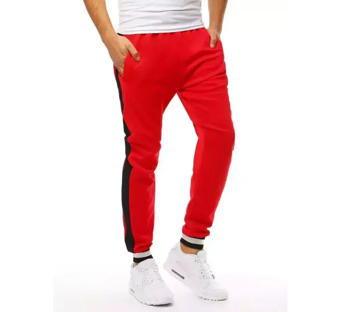 Pánské tepláky červené model 21963748 - Dstreet Pánské tepláky červené model 21963748 - Dstreet