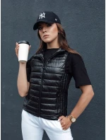 Dámská prošívaná vesta se stojáčkem STYLISHZ černá FashionStreet TY4440