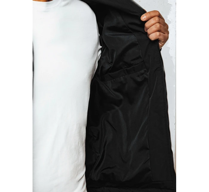 Pánská přechodná bunda černá model 21982960 - Dstreet Pánská přechodná bunda černá model 21982960 - Dstreet