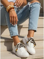 Sneakersy damskie białe model 22010018 - FashionStreet