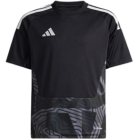 Dětské tričko adidas Tiro 26 Competition Goalkeeper Jersey, černé, KC5365 Dětské tričko adidas Tiro 26 Competition Goalkeeper Jersey, černé, KC5365