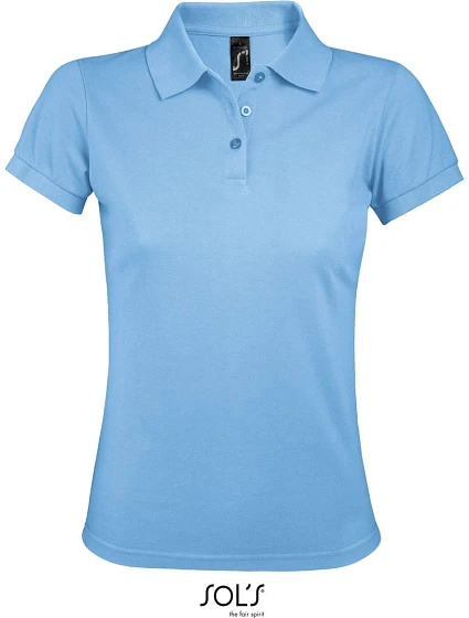 SOL'S Prime Women Dámské piqué polo z těžké bavlny model 22409530 sky blue SOL'S Prime Women Dámské piqué polo z těžké bavlny model 22409530 sky blue