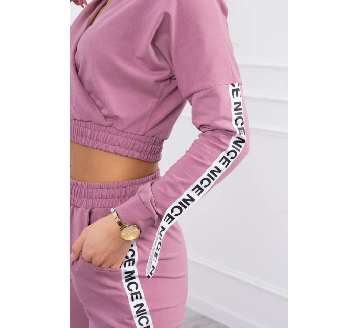 Sada s ozdobnými stuhami tmavě růžová Sada s ozdobnými stuhami tmavě růžová