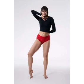 Dámské kalhotky Bellie Maxi červené - Julimex