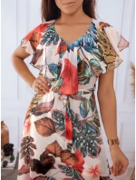 CRESPO maxi šaty bílé FashionStreet EY1917 CRESPO maxi šaty bílé FashionStreet EY1917