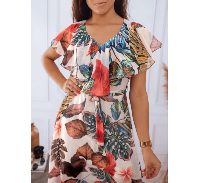 CRESPO maxi šaty bílé FashionStreet EY1917 CRESPO maxi šaty bílé FashionStreet EY1917