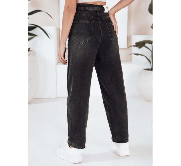 Dámské džíny balloon fit černé FashionStreet UY2743 Dámské džíny balloon fit černé FashionStreet UY2743