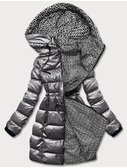 METALICZNA KURTKA DWUSTRONNA DAMSKA model 21245536 - S'WEST METALICZNA KURTKA DWUSTRONNA DAMSKA model 21245536 - S'WEST