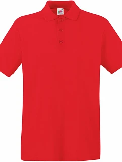 Premium Polo Piqué polo model 22441173 red - Fruit of the Loom