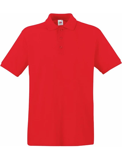 Fruit of the Loom Premium Polo Piqué polo 16.3218 red Fruit of the Loom Premium Polo Piqué polo 16.3218 red