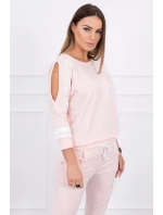 Girl Revolution pudrová sada růžová Girl Revolution pudrová sada růžová