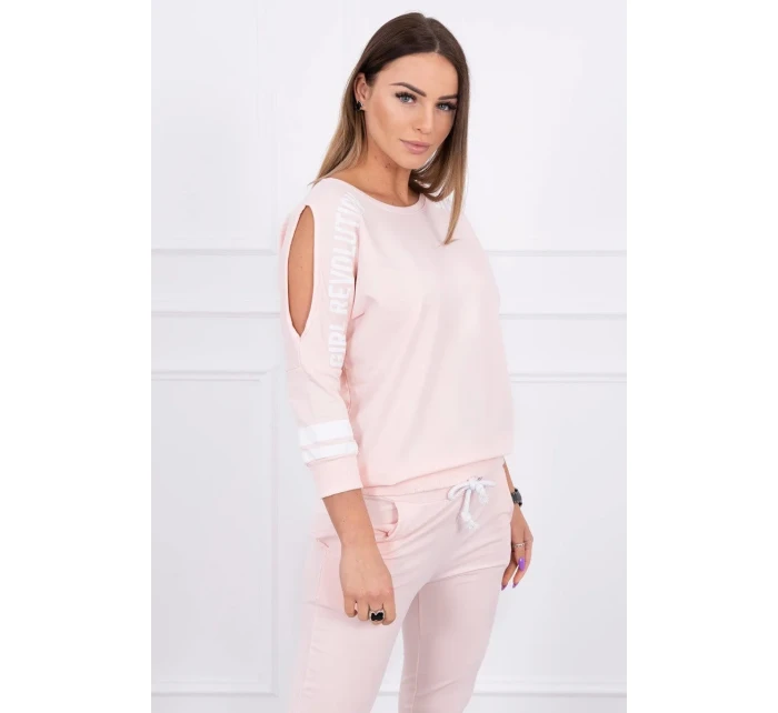 Girl Revolution pudrová sada růžová Girl Revolution pudrová sada růžová