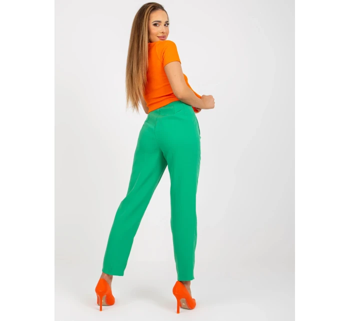 Kalhoty BR SP model 17459666 zelená - FPrice Kalhoty BR SP model 17459666 zelená - FPrice