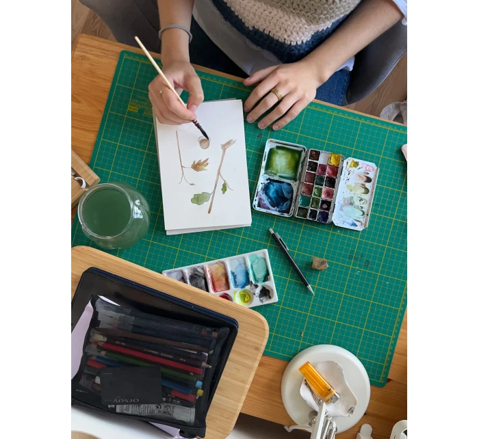 Dámská kabelka Vuch Massimo Wildflowers Grey