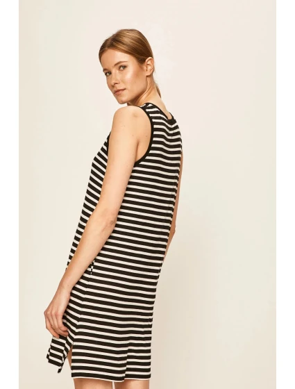 Dámská noční košile YI3322403-055 černobílá - DKNY