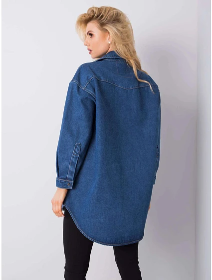 Dámské riflové tričko s kapsami model 15194008 RUE PARIS - FPrice