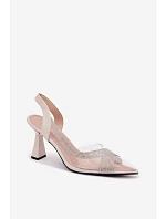 Sandály na podpatku  model 226503 Step in style