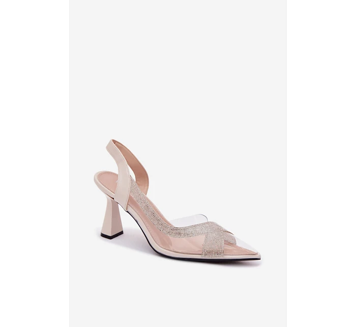 Sandály na podpatku  model 226503 Step in style