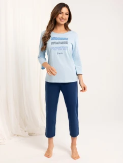 Dámské pyžamo 709 v model 21205424 délce 2XL3XL Z25/26 - Regina