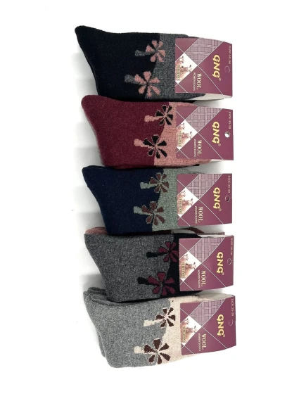 003 Dámské ponožky Angora model 21393568 3542 - WiK