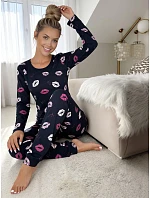 Pyžamo Kiss model 22365434 dlouhý rukáv, velikosti S–XL - Donna Pyžamo Kiss model 22365434 dlouhý rukáv, velikosti S–XL - Donna