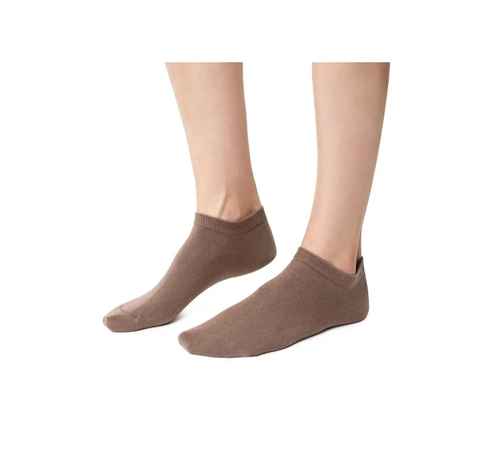 Hladké dámské ponožky Steven art.052