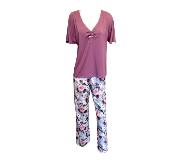 Pyžamo De Lafense 720 Finess kr/sr S-2XL Pyžamo De Lafense 720 Finess kr/sr S-2XL