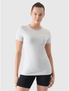 Dámské bavlněné slim tričko model 21432834 - 4F