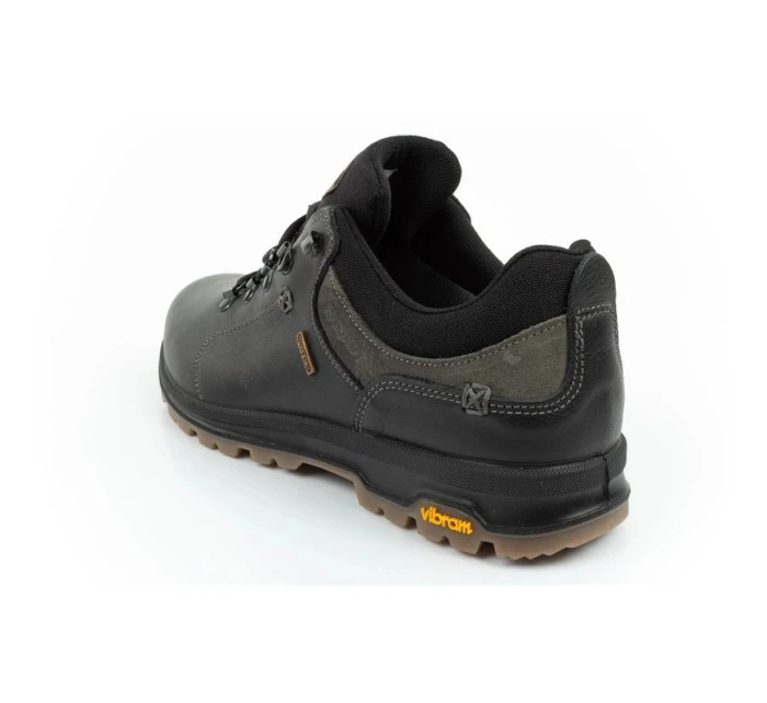 Grisport pánská treková obuv Nero oliato SPO-TEX leather black
