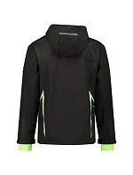 Geographical Norway Pánská softshellová bunda Trelino Black-Green Db Men 0124 black / green (WZ8556H/GN-Black / Green)