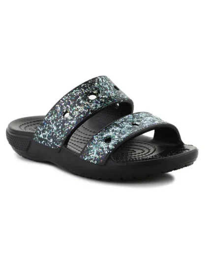 Žabky Crocs Classic Glitter Sandal Jr 207788-0C4