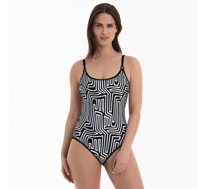 Style jednodílné plavky černá  model 21160080 - RosaFaia