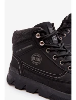 Mužské trekové boty Černé Big Star MM174016