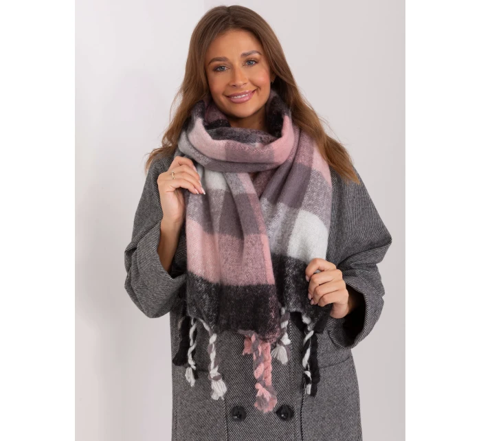 Szalik AT SZ model 21766102 jasny różowy - FPrice Szalik AT SZ model 21766102 jasny różowy - FPrice