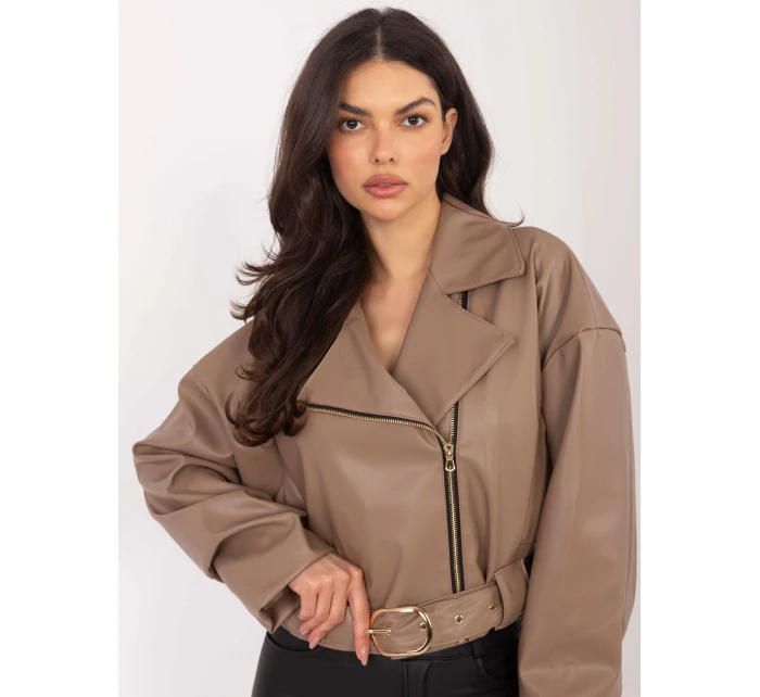 Kurtka IT KR model 21818983 ciemny bezowy - FPrice Kurtka IT KR model 21818983 ciemny bezowy - FPrice