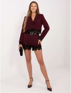 Szorty IT SN model 21799736 bordowy - FPrice