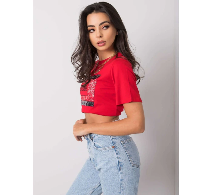 Tričko PM TS SS21TX20.85P červená