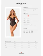 Sexy body Serena Love teddy - Obsessive