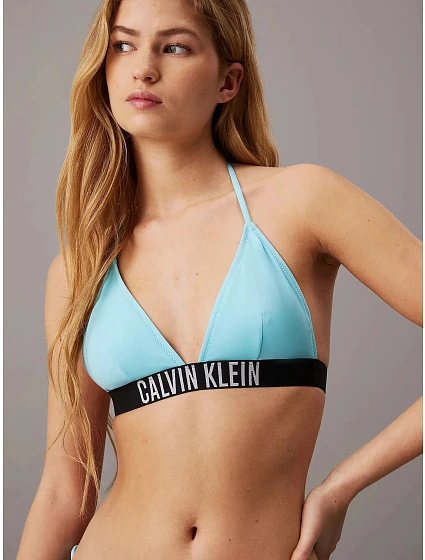 Dámská plavková podprsenka  sv. modrá  model 20182822 - Calvin Klein