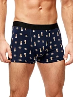 Boxerky Noviti BB006 Vzor M-2XL