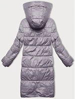 Dámská zimní bunda s kapucí Glakate heather (LU-238001#) Dámská zimní bunda s kapucí Glakate heather (LU-238001#)
