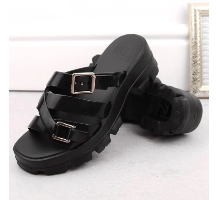 žabky s podpatkem W model 20183834 - Zaxy žabky s podpatkem W model 20183834 - Zaxy