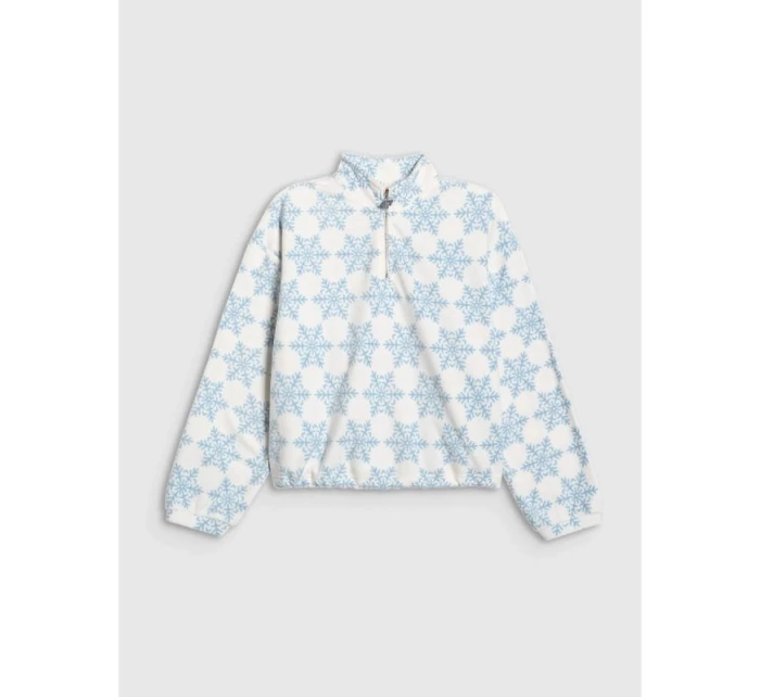 oversize dívčí fleece s potiskem model 21920437 - 4F