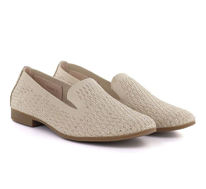 Dámské polobotky se zirkony béžové Bugatti model 22081674 - Hikvision Dámské polobotky se zirkony béžové Bugatti model 22081674 - Hikvision