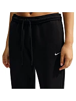 Dámské kalhoty Studio Fleece Medium černé, 001 model 22323626 - NIKE