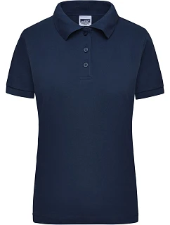 Daiber JN 803 Dámské pracovní piqué polo z těžké bavlny 02.0803 navy