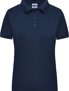 JN 803 Dámské pracovní piqué polo z těžké bavlny model 22490936 navy - Daiber