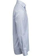 J.Harvest & Frost YB 50 Slim Men Keprová košile s dlouhým rukávem 63.5002 sky blue stripe J.Harvest & Frost YB 50 Slim Men Keprová košile s dlouhým rukávem 63.5002 sky blue stripe