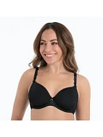 Suzette podprsenka s kosticí košíčky se spacer-výztuží 5255 black - RosaFaia Suzette podprsenka s kosticí košíčky se spacer-výztuží 5255 black - RosaFaia
