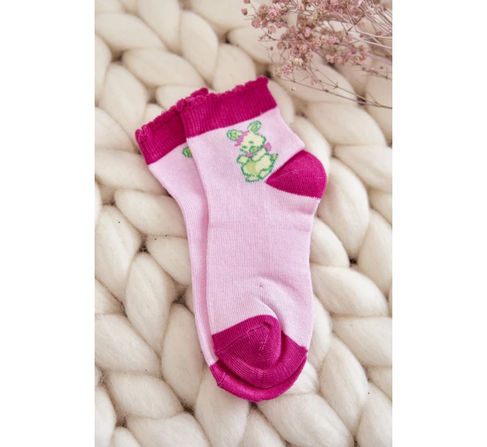 Mládež Ponožky S Bunny 5-Pack Multicolor